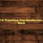 wmc sc-4002-6: Transform Your Garden into a Relaxation Oasis