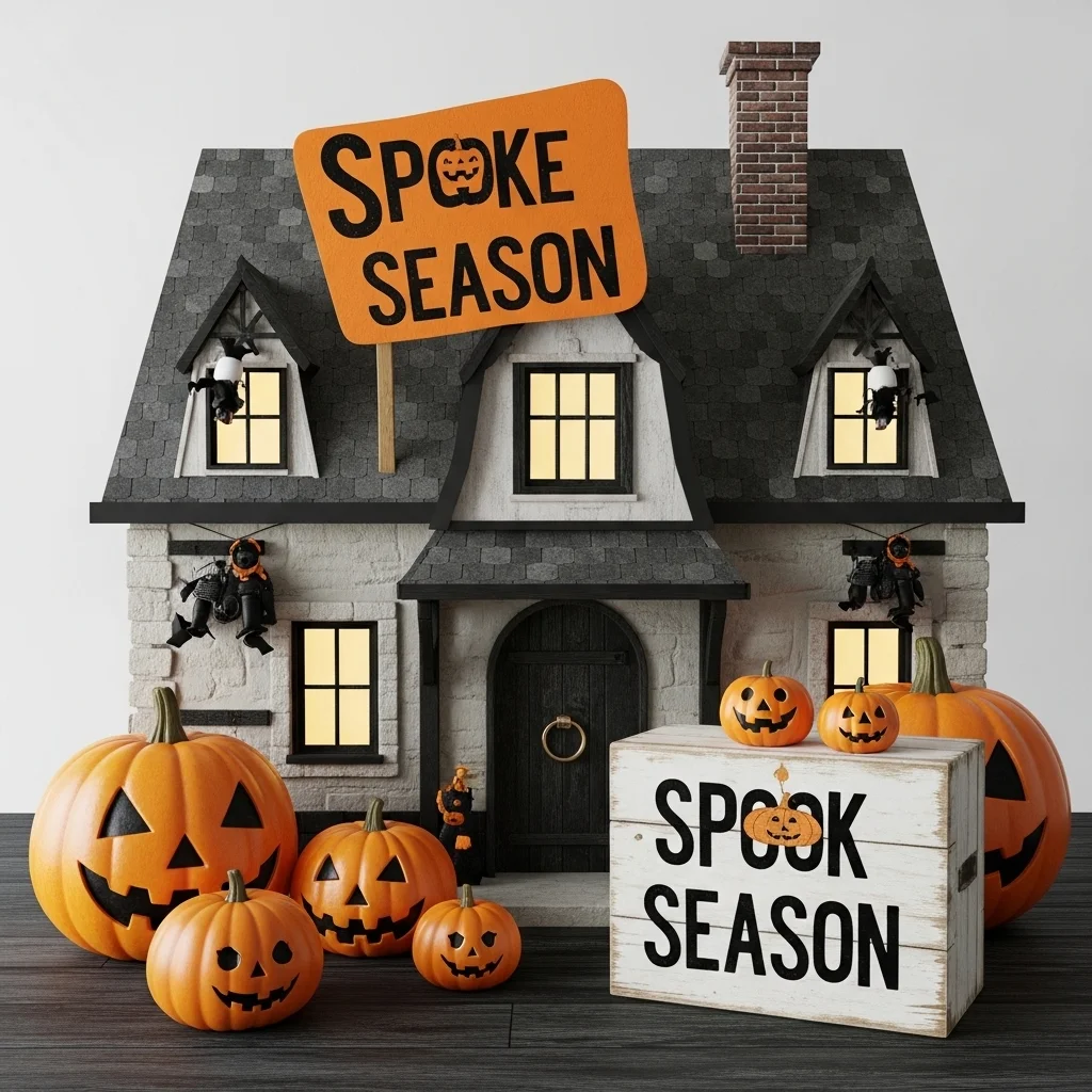 Spooky Season home Decor