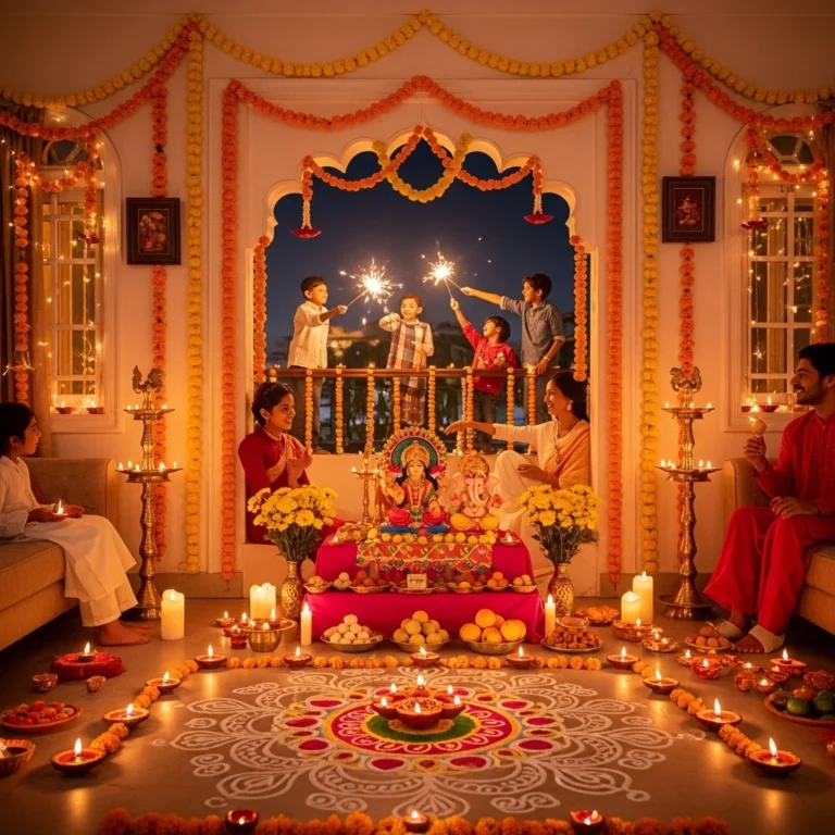 Diwali Decorations At Hoom